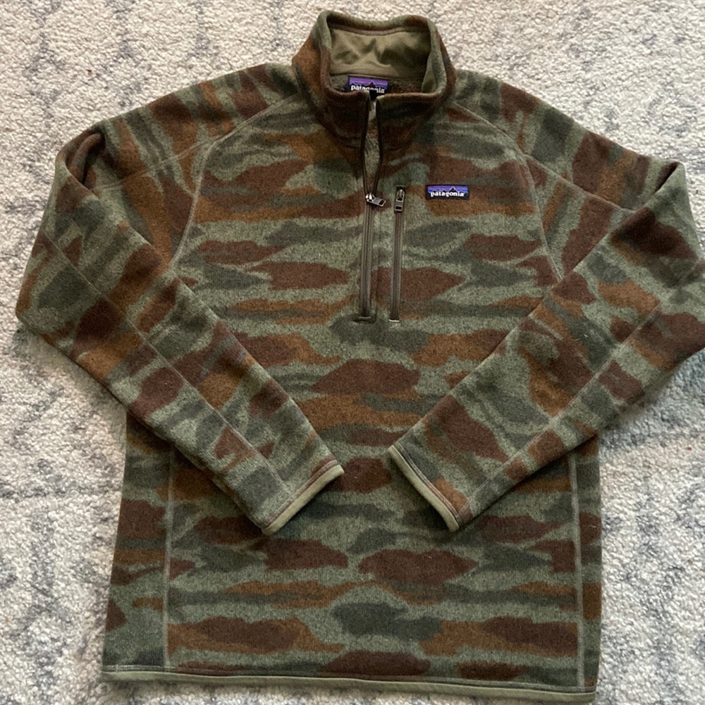 Patagonia cozy 1/4 zip size M